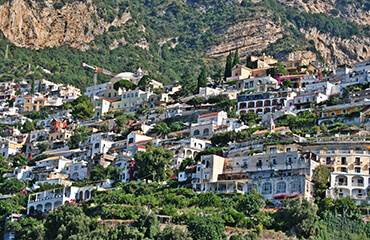 Hill view Positano travel planning