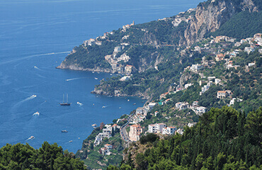 Amalfi Coast from Infinity Balcony