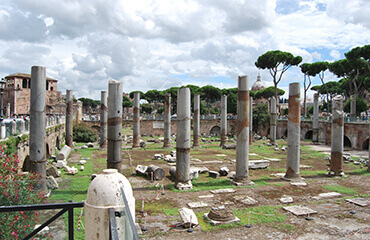 Trajan forum and Trajan Column